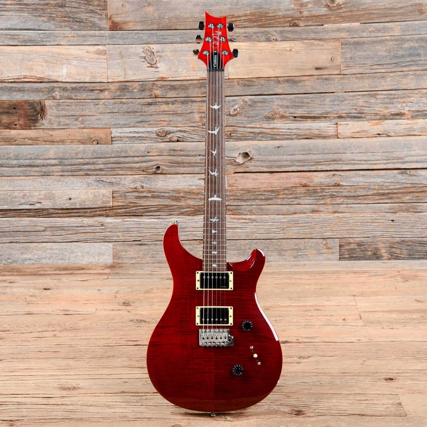 PRS SE Custom 24 Cherry 2016 Electric Guitars / Solid Body