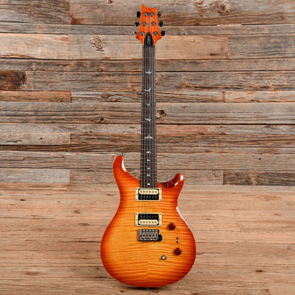 PRS SE Custom 24 Cherry Sunburst Electric Guitars / Solid Body