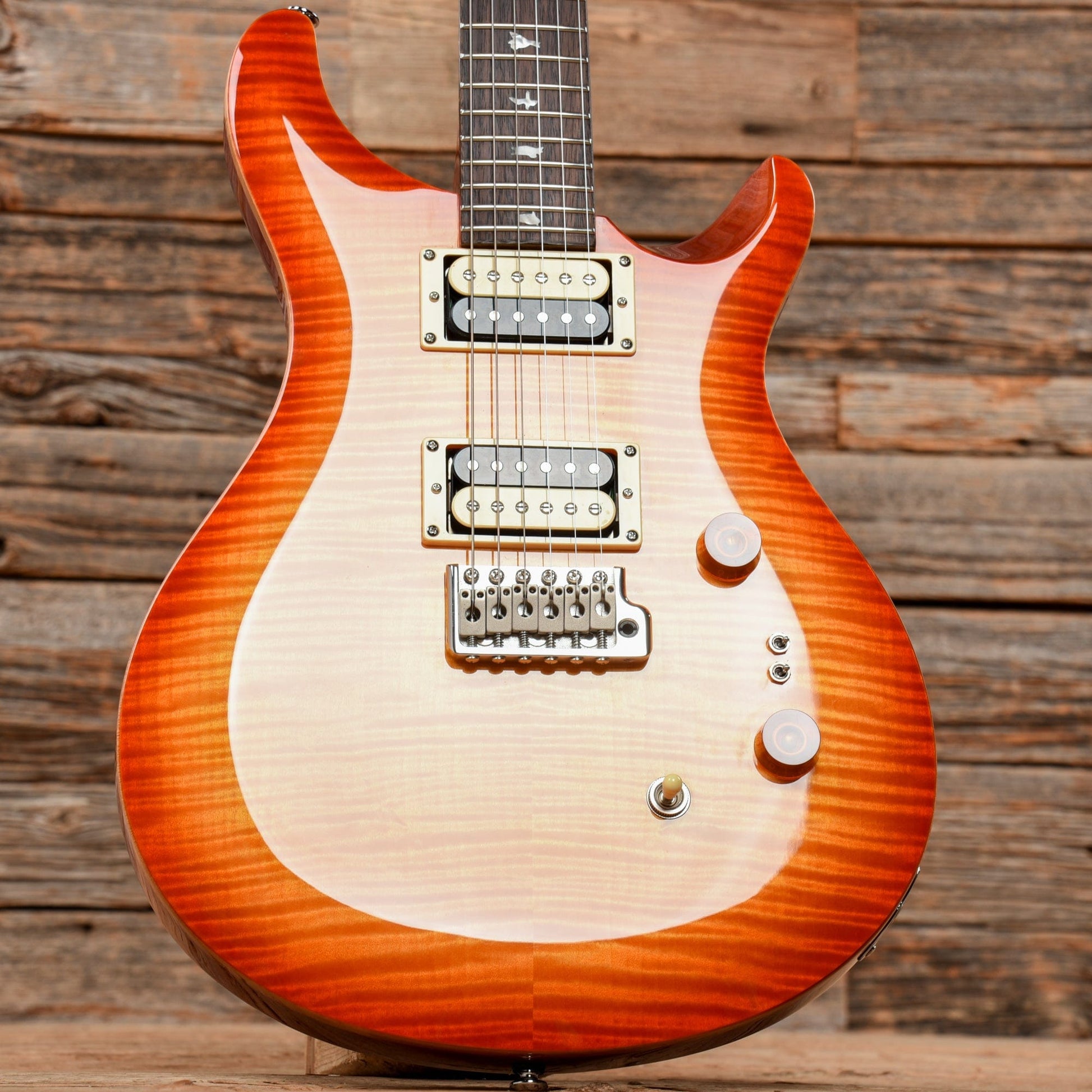PRS SE Custom 24 Cherry Sunburst Electric Guitars / Solid Body