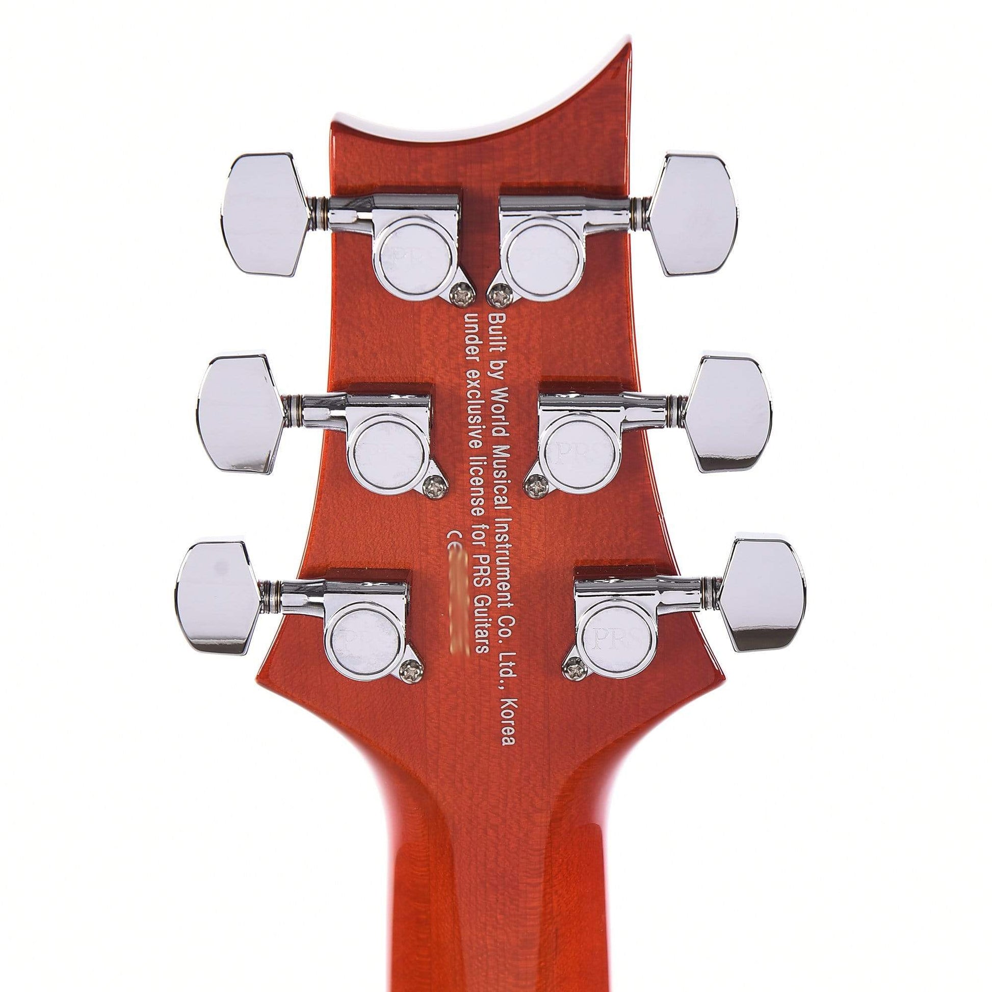 PRS SE Custom 24 Exotic Top Zebrawood Vintage Sunburst Electric Guitars / Solid Body