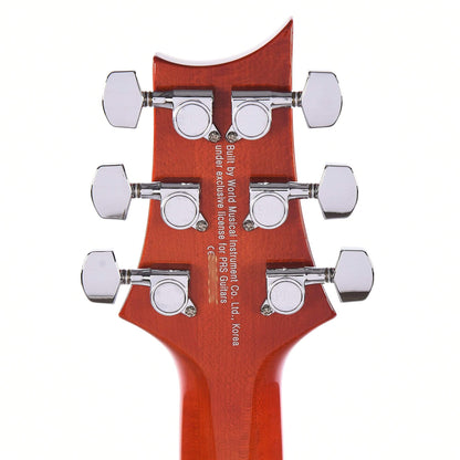 PRS SE Custom 24 Exotic Top Zebrawood Vintage Sunburst Electric Guitars / Solid Body