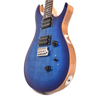 PRS SE Custom 24 Faded Blue Burst Electric Guitars / Solid Body