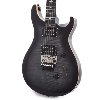PRS SE Custom 24 Floyd Charcoal Burst Electric Guitars / Solid Body