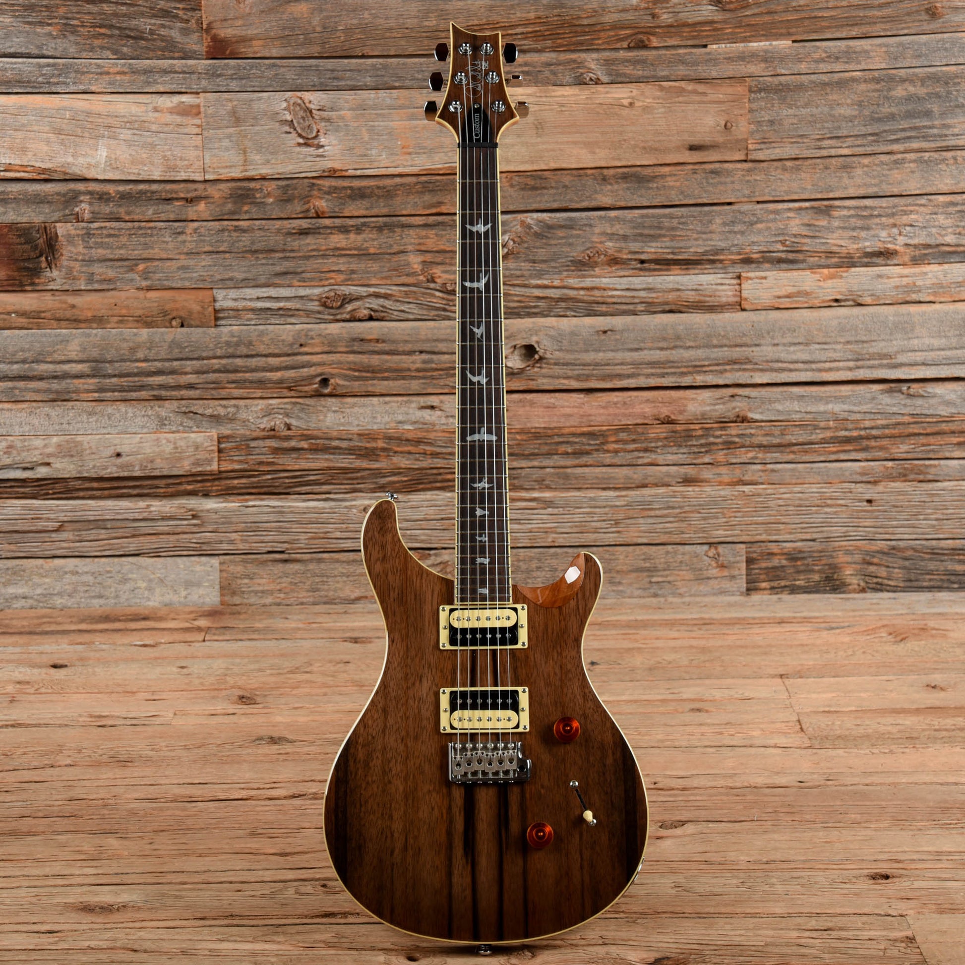 PRS SE Custom 24 Natural 2017 Electric Guitars / Solid Body