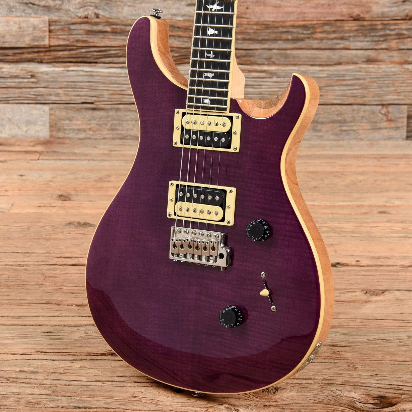 PRS SE Custom 24 Purple Electric Guitars / Solid Body