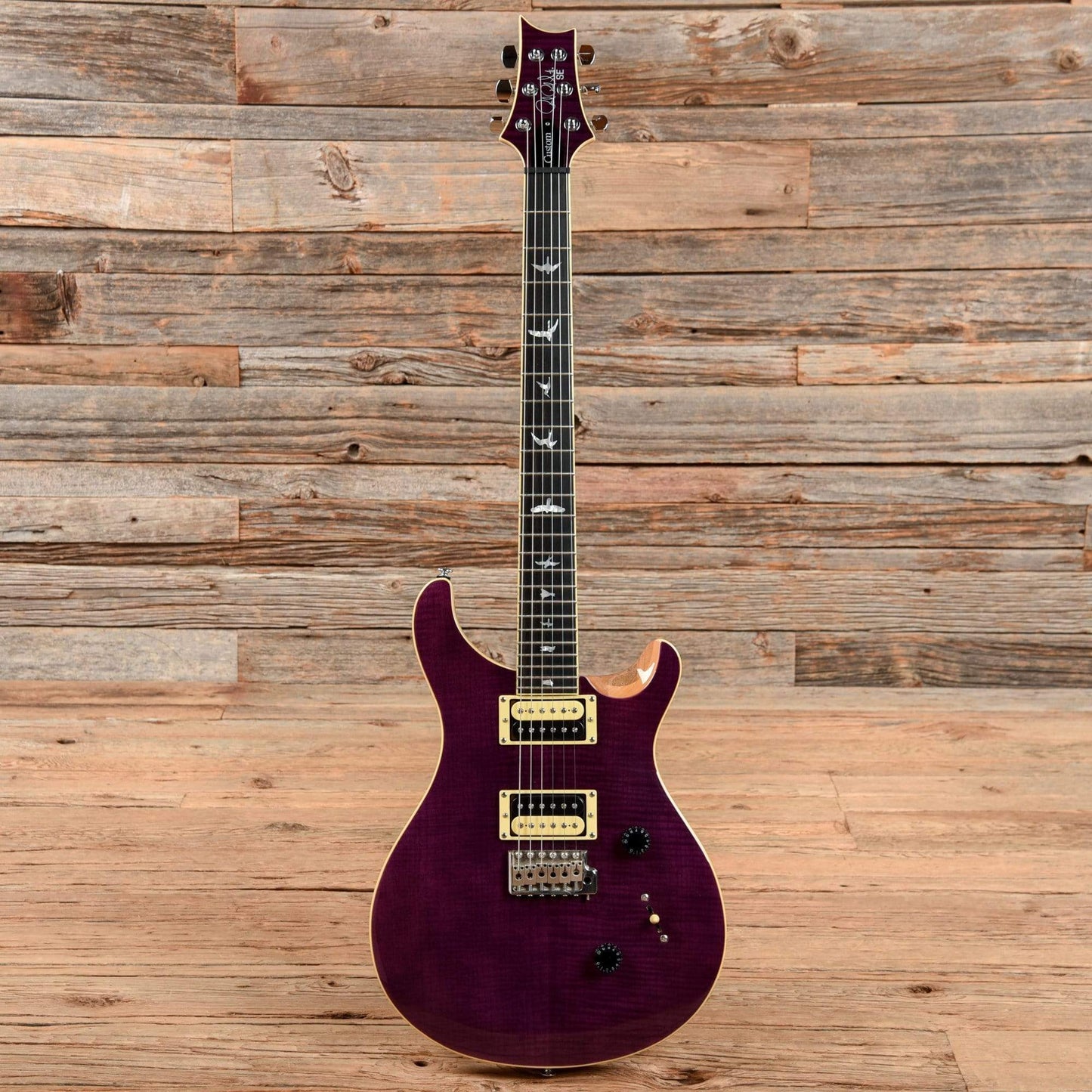 PRS SE Custom 24 Purple Electric Guitars / Solid Body