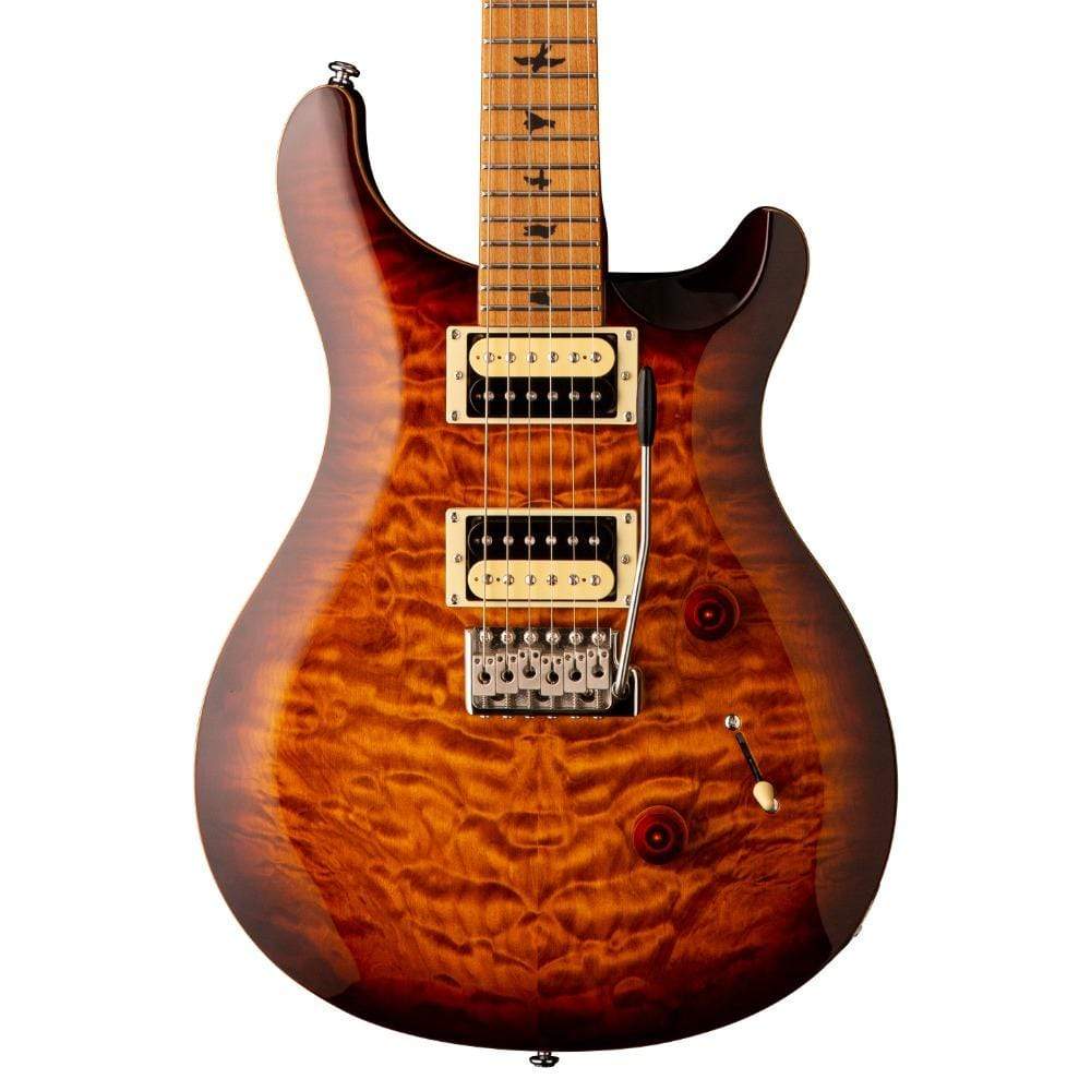 PRS SE Custom 24 Roasted Maple Limited Tobacco Sunburst Electric Guitars / Solid Body