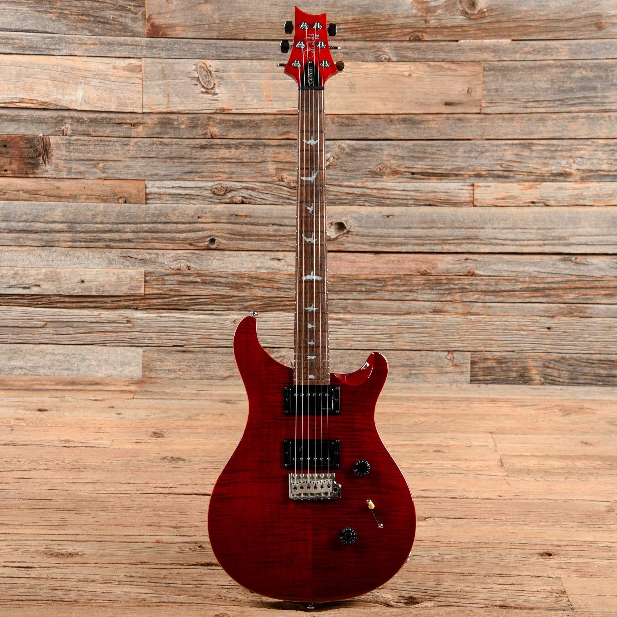 PRS SE Custom 24 Scarlet Red 2016 – Chicago Music Exchange