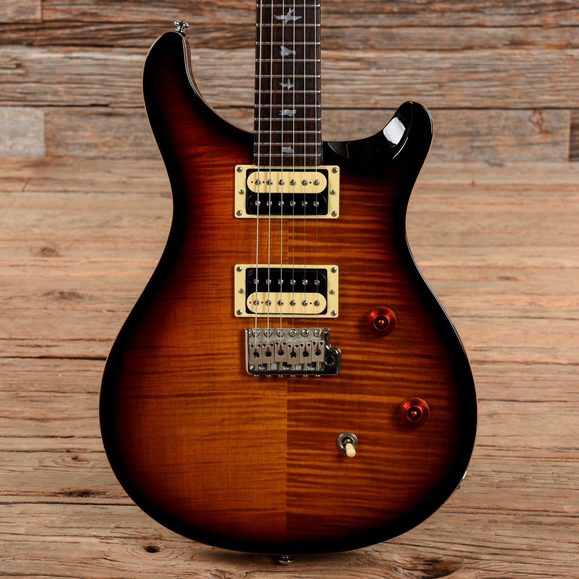 PRS SE Custom 24 Sunburst 2011 Electric Guitars / Solid Body