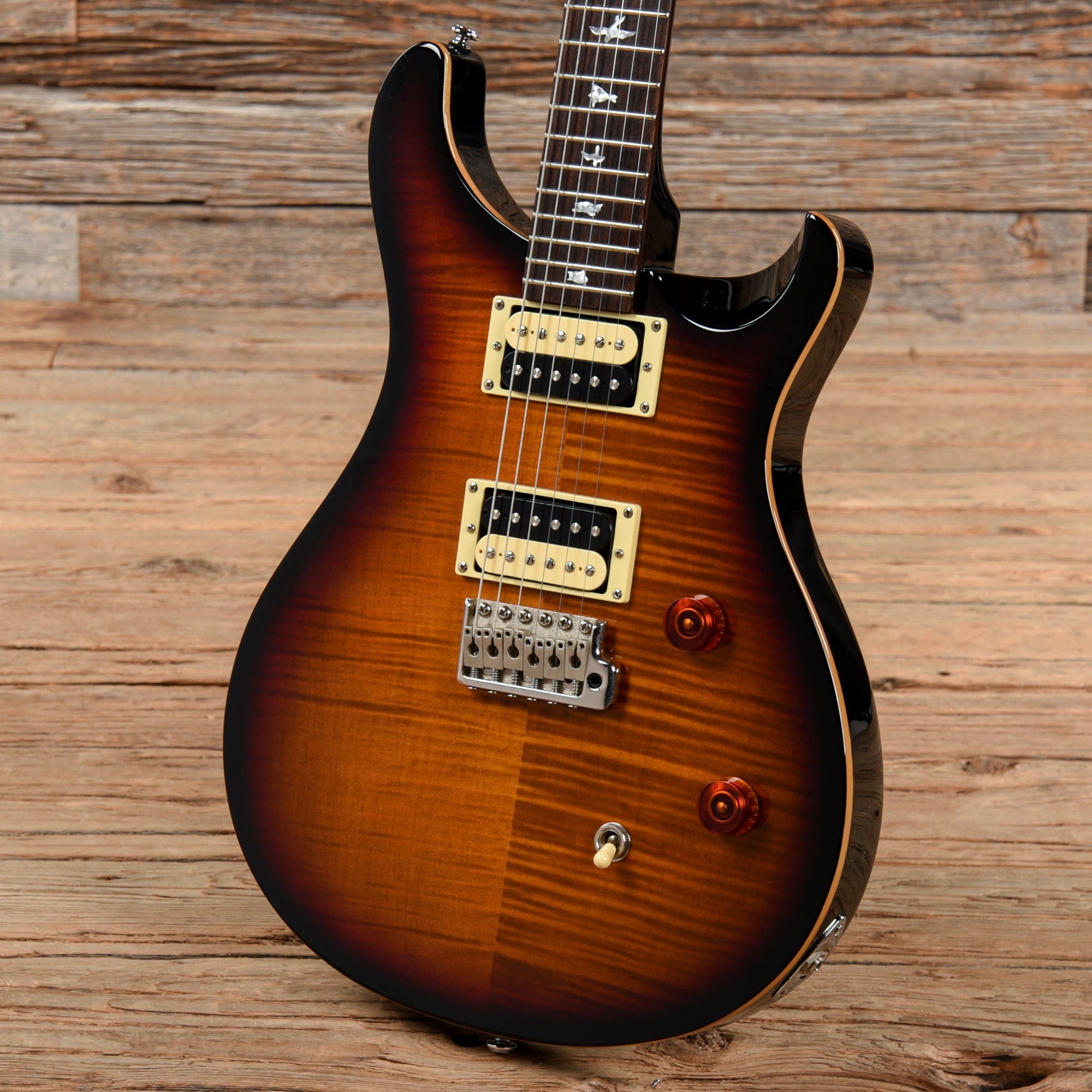 PRS SE Custom 24 Sunburst 2011 Electric Guitars / Solid Body