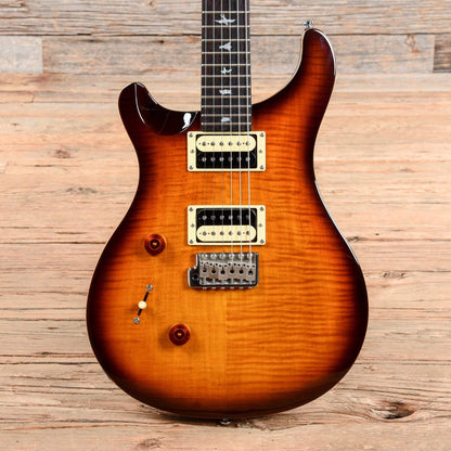 PRS SE Custom 24 Sunburst 2017 LEFTY Electric Guitars / Solid Body