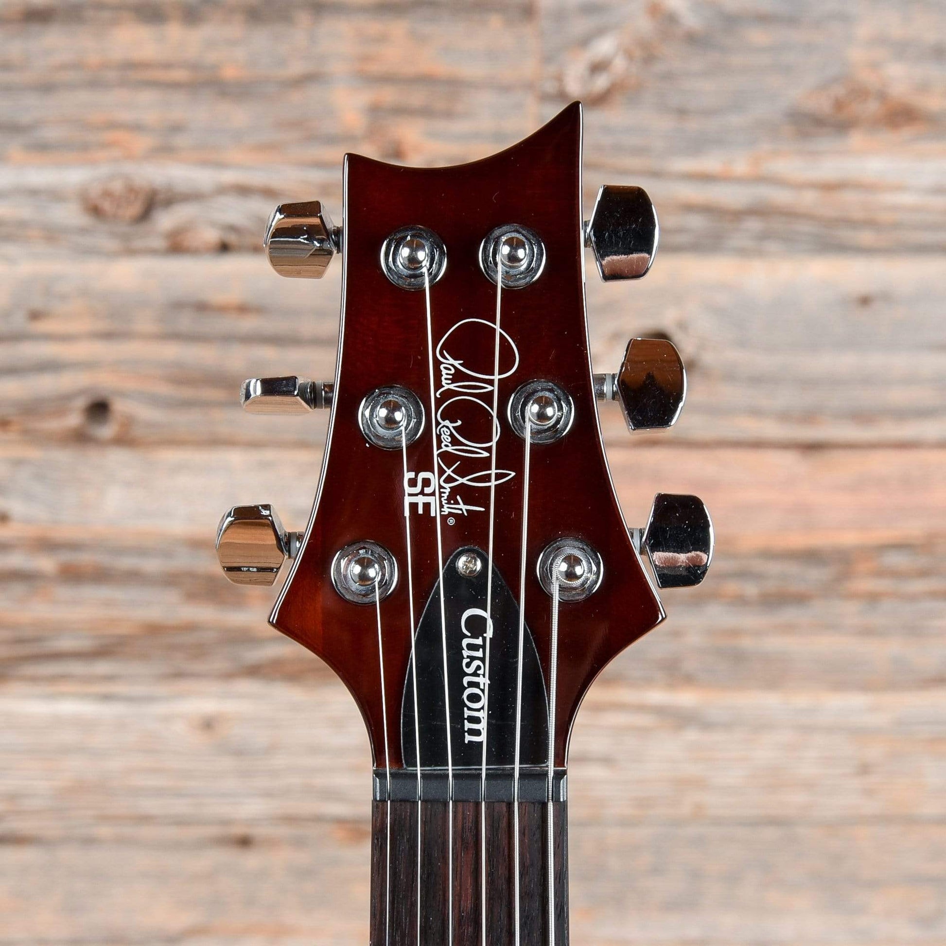 PRS SE Custom 24 Sunburst 2017 LEFTY Electric Guitars / Solid Body