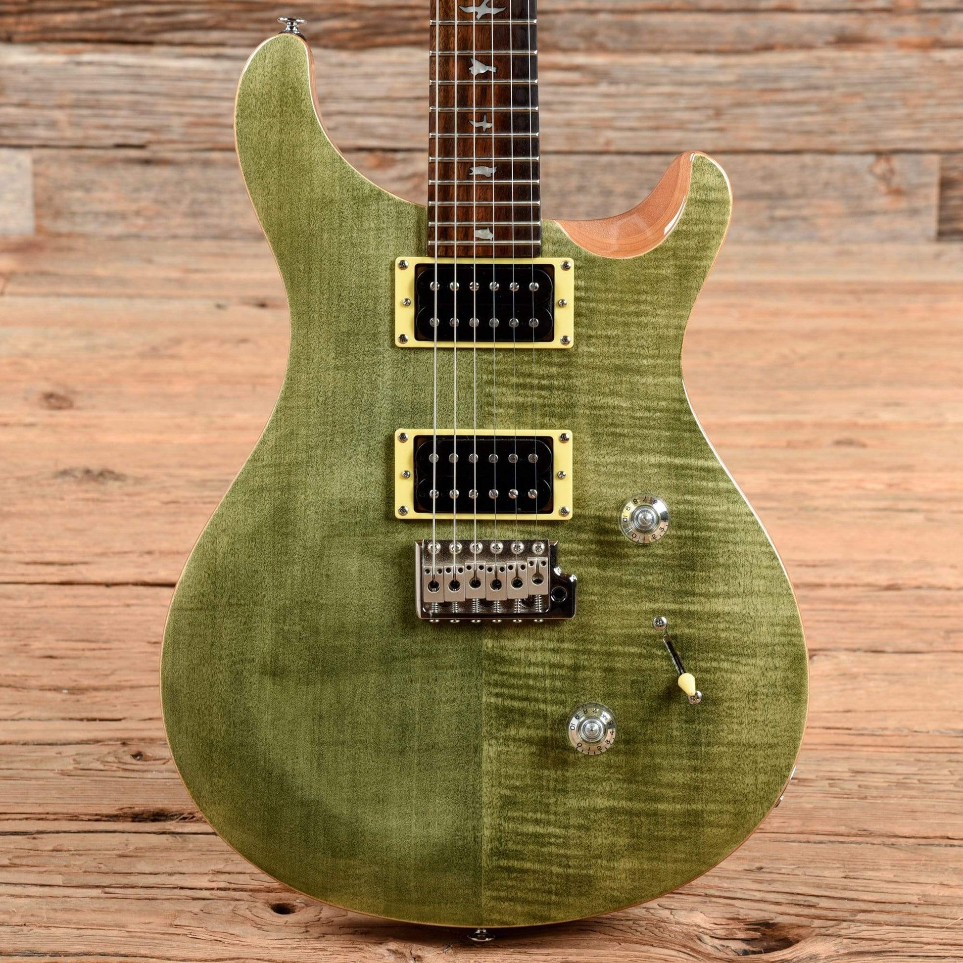 PRS SE Custom 24 Trampas Green 2021 Electric Guitars / Solid Body