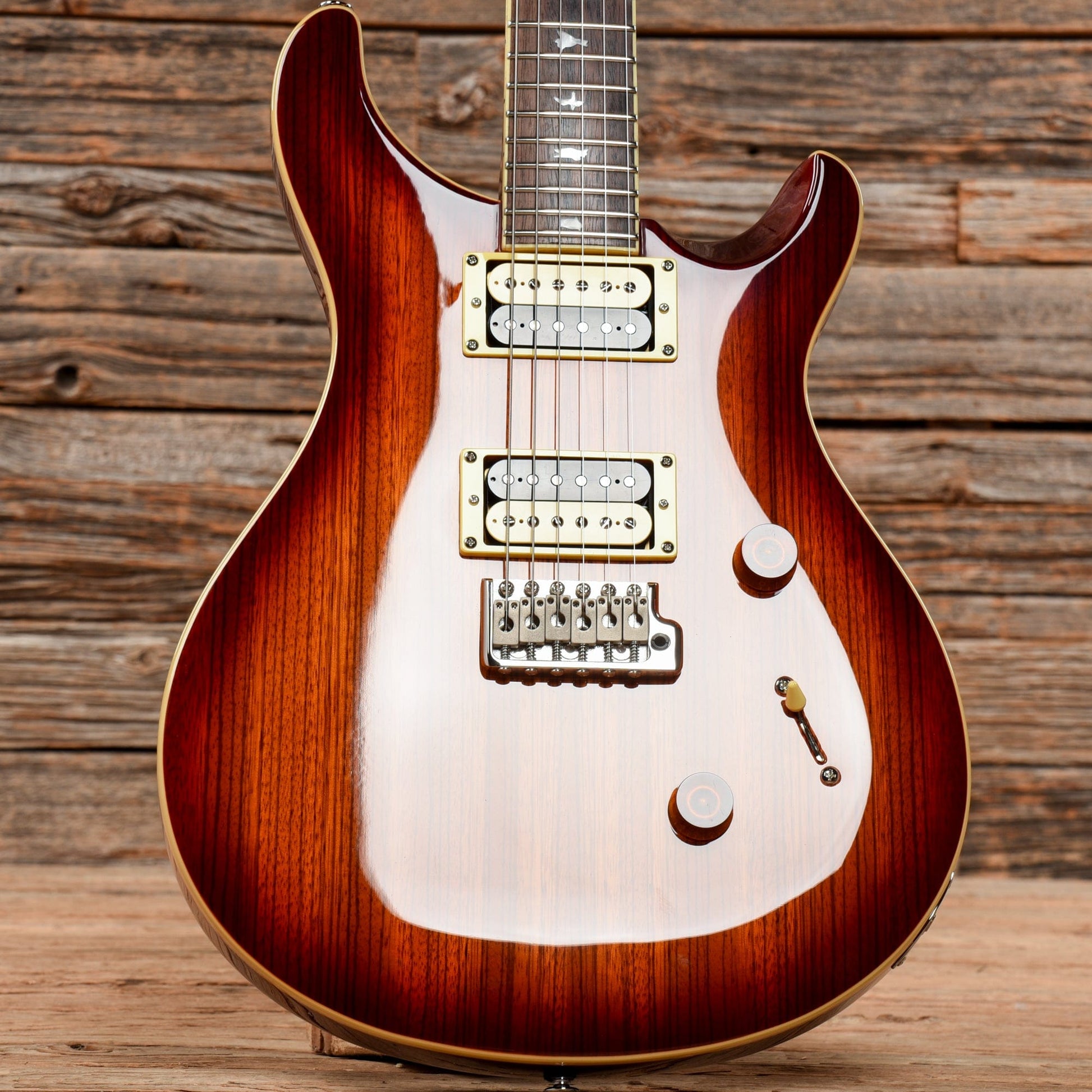 PRS SE Custom 24 Zebrawood Sunburst Electric Guitars / Solid Body