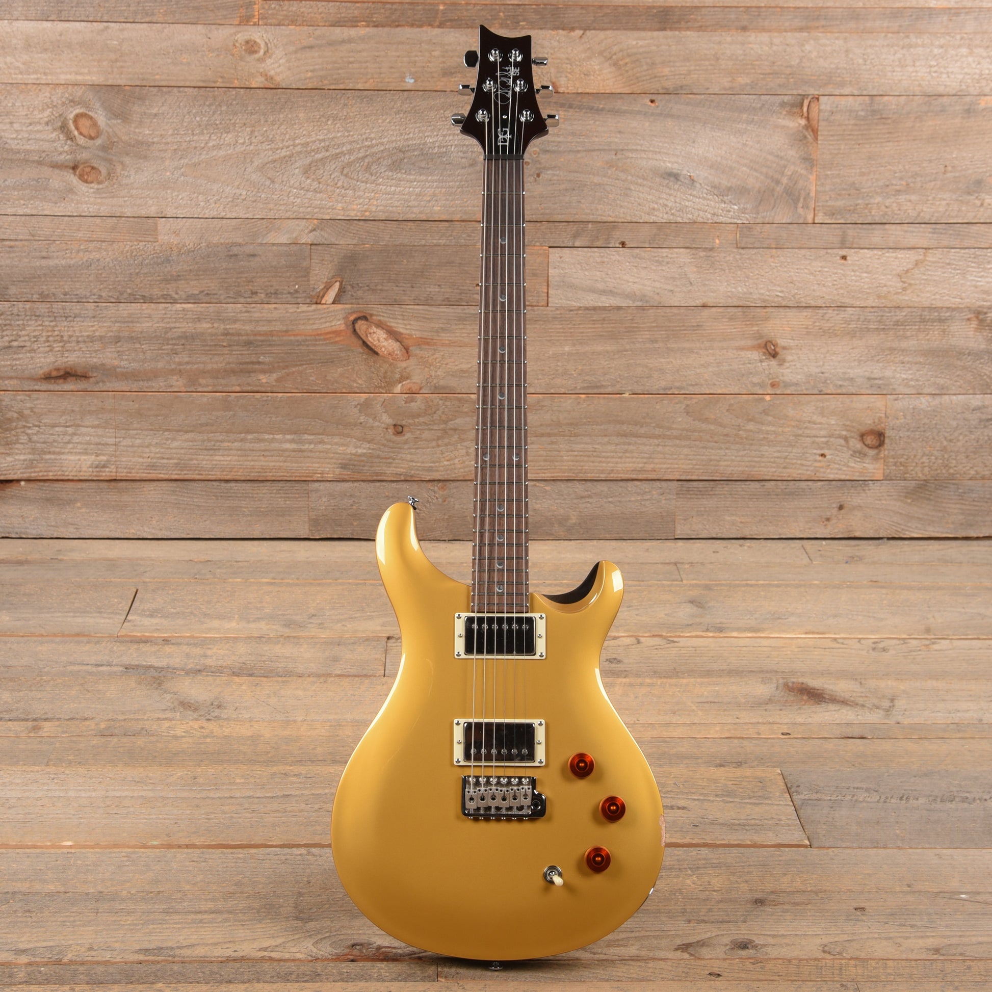 PRS SE DGT Gold Top Electric Guitars / Solid Body
