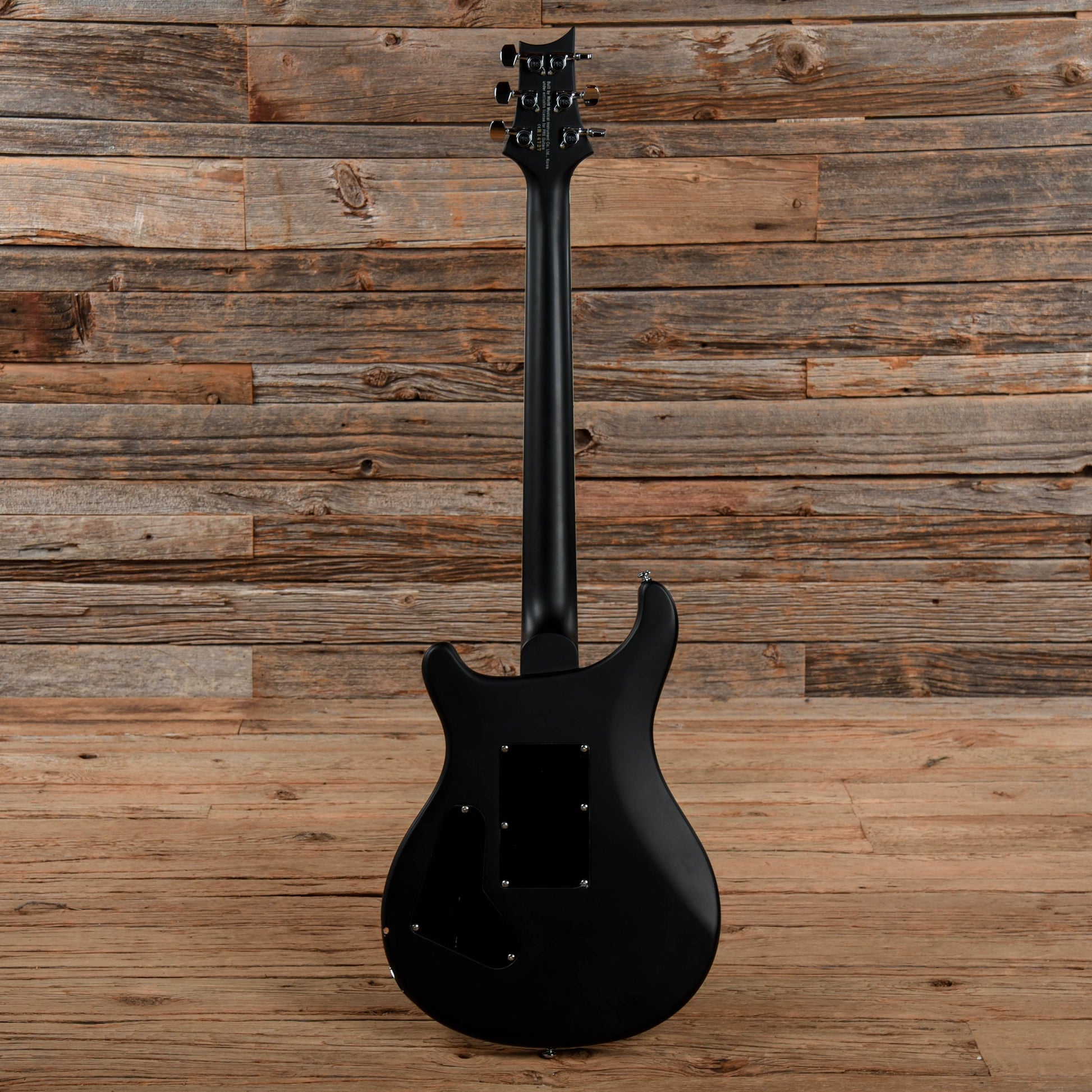 PRS SE Floyd Custom 24 Satin Black Electric Guitars / Solid Body