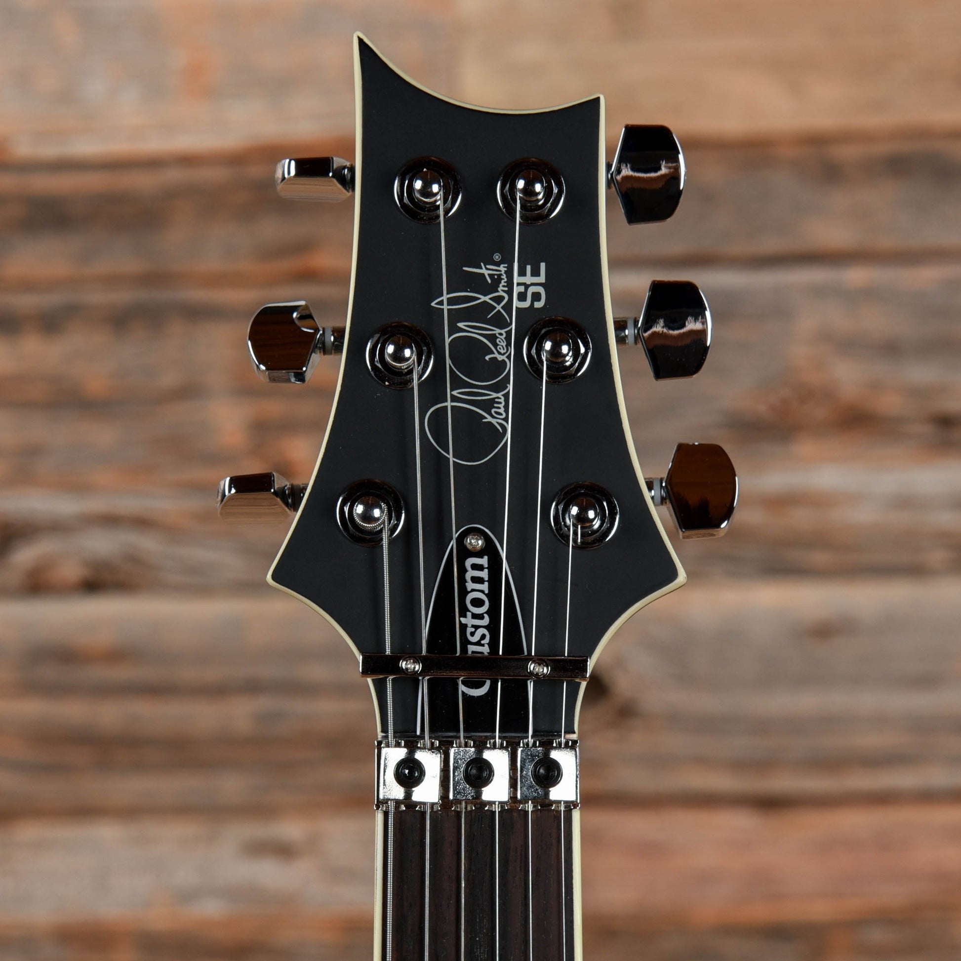 PRS SE Floyd Custom 24 Satin Black Electric Guitars / Solid Body