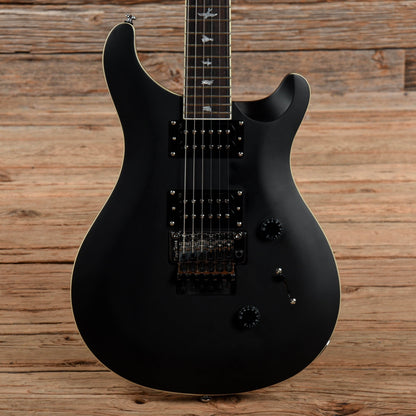 PRS SE Floyd Custom 24 Satin Black Electric Guitars / Solid Body