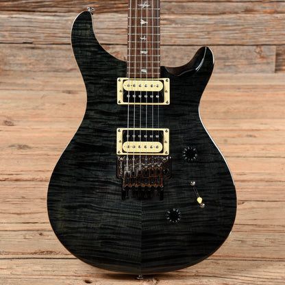 PRS SE Floyd Custom 24 Transparent Black 2019 Electric Guitars / Solid Body