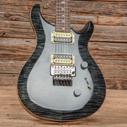 PRS SE Floyd Custom 24 Transparent Black 2019 Electric Guitars / Solid Body