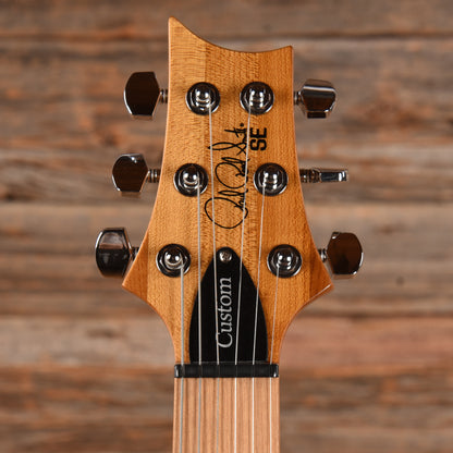 PRS SE Limited Edition Custom 24 w/Roasted Maple Neck Transparent Black Quilt 2019 Electric Guitars / Solid Body