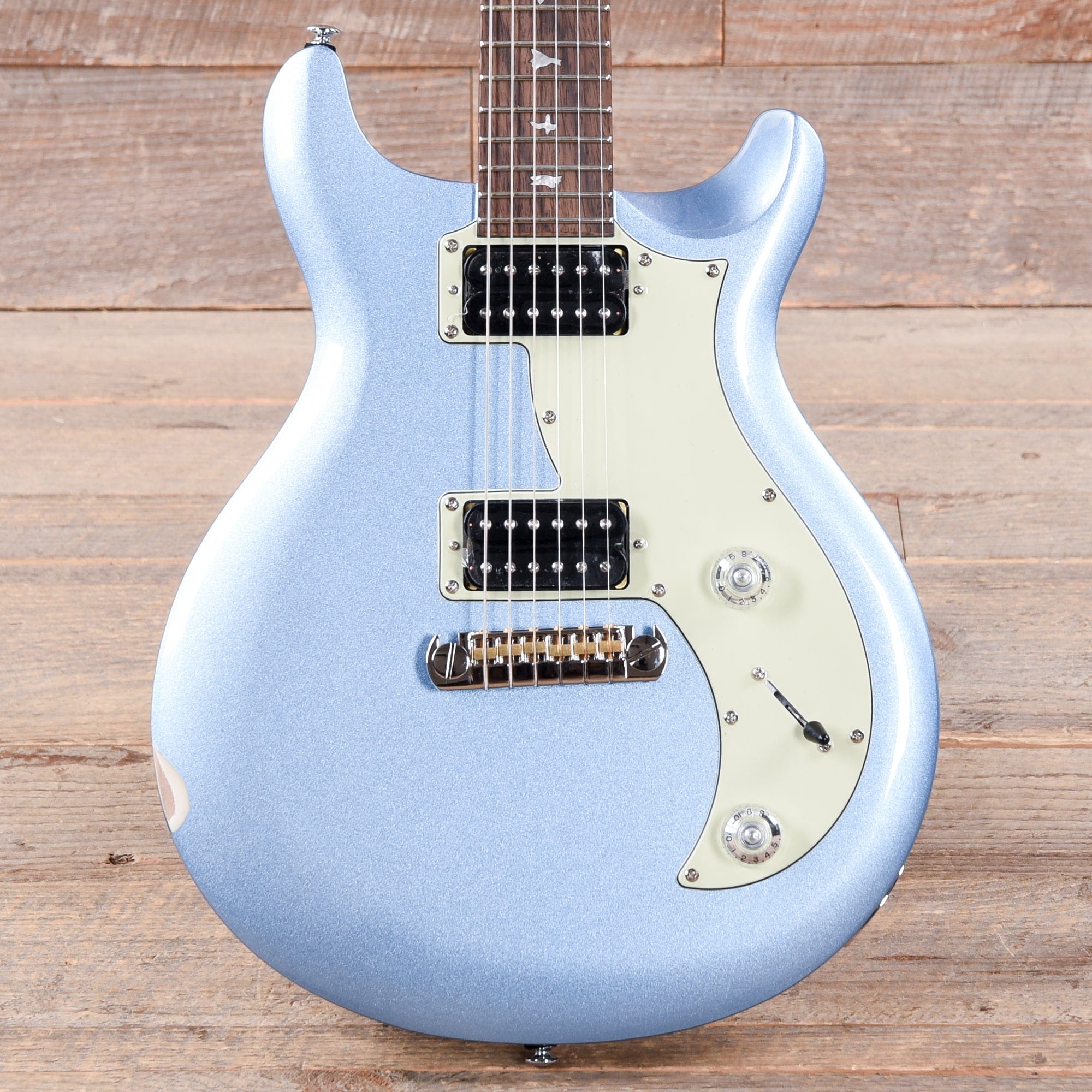 PRS SE Mira Frost Blue llic