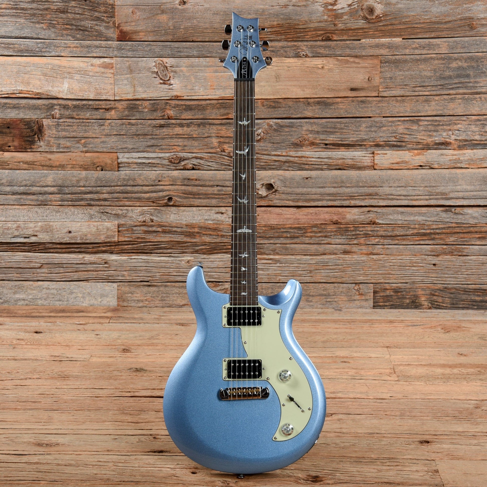 PRS SE Mira Frost Blue Metallic Closeout Electric Guitars / Solid Body