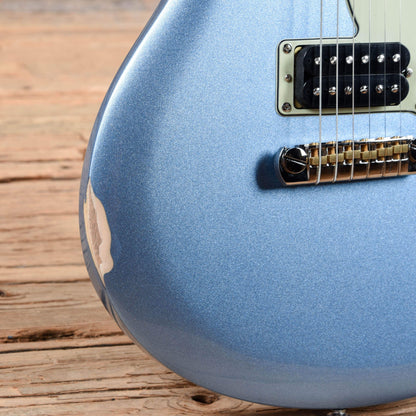 PRS SE Mira Frost Blue Metallic Electric Guitars / Solid Body