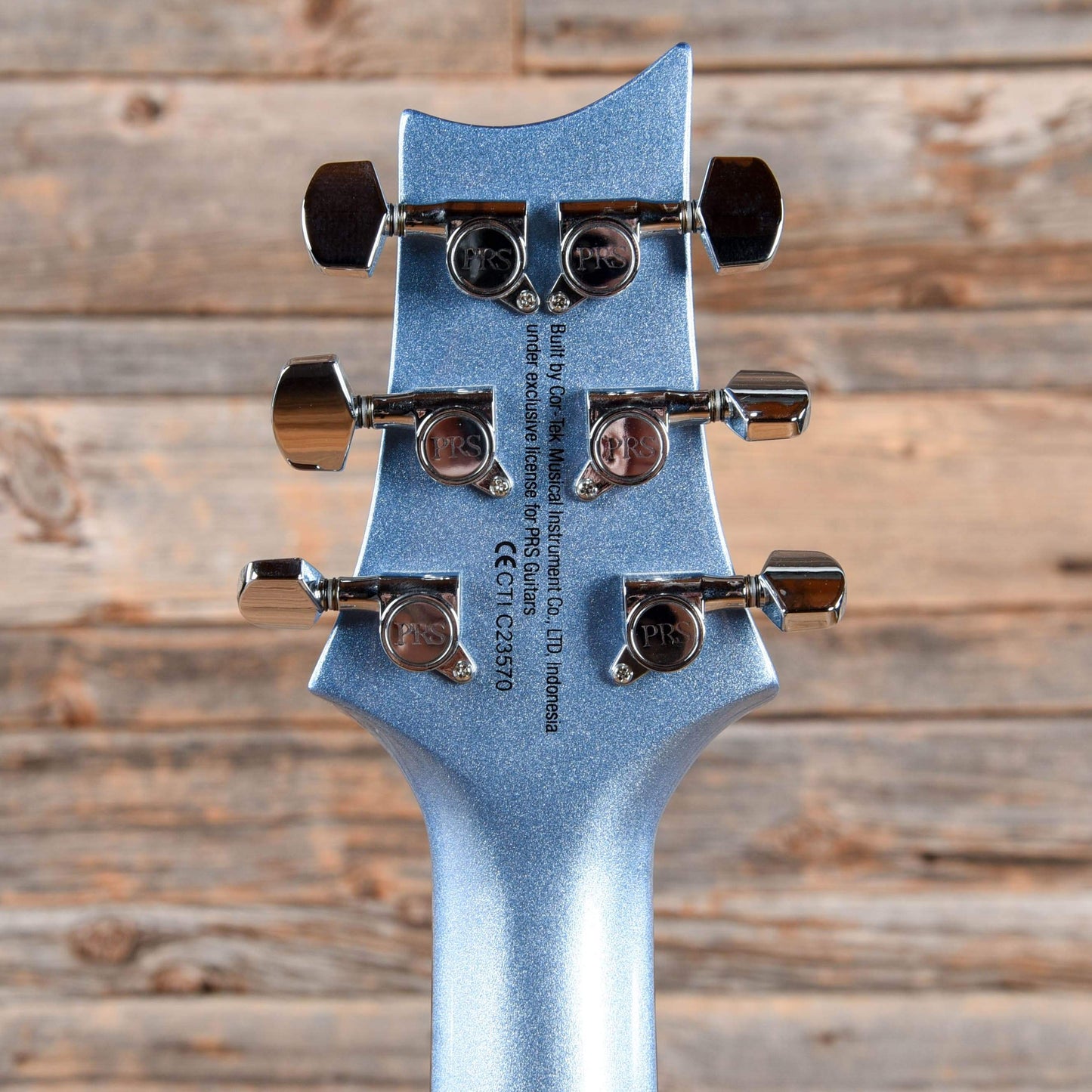 PRS SE Mira Frost Blue Metallic Electric Guitars / Solid Body