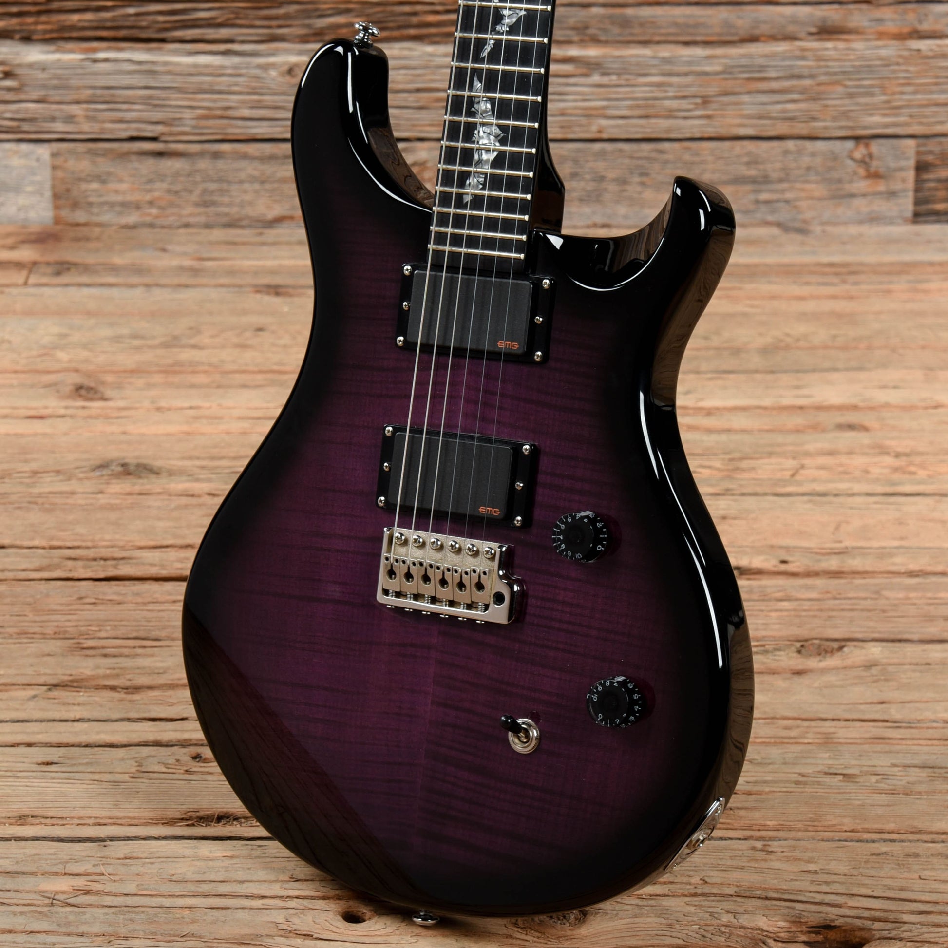 PRS SE Paul Allender Purple Burst 2010 Electric Guitars / Solid Body