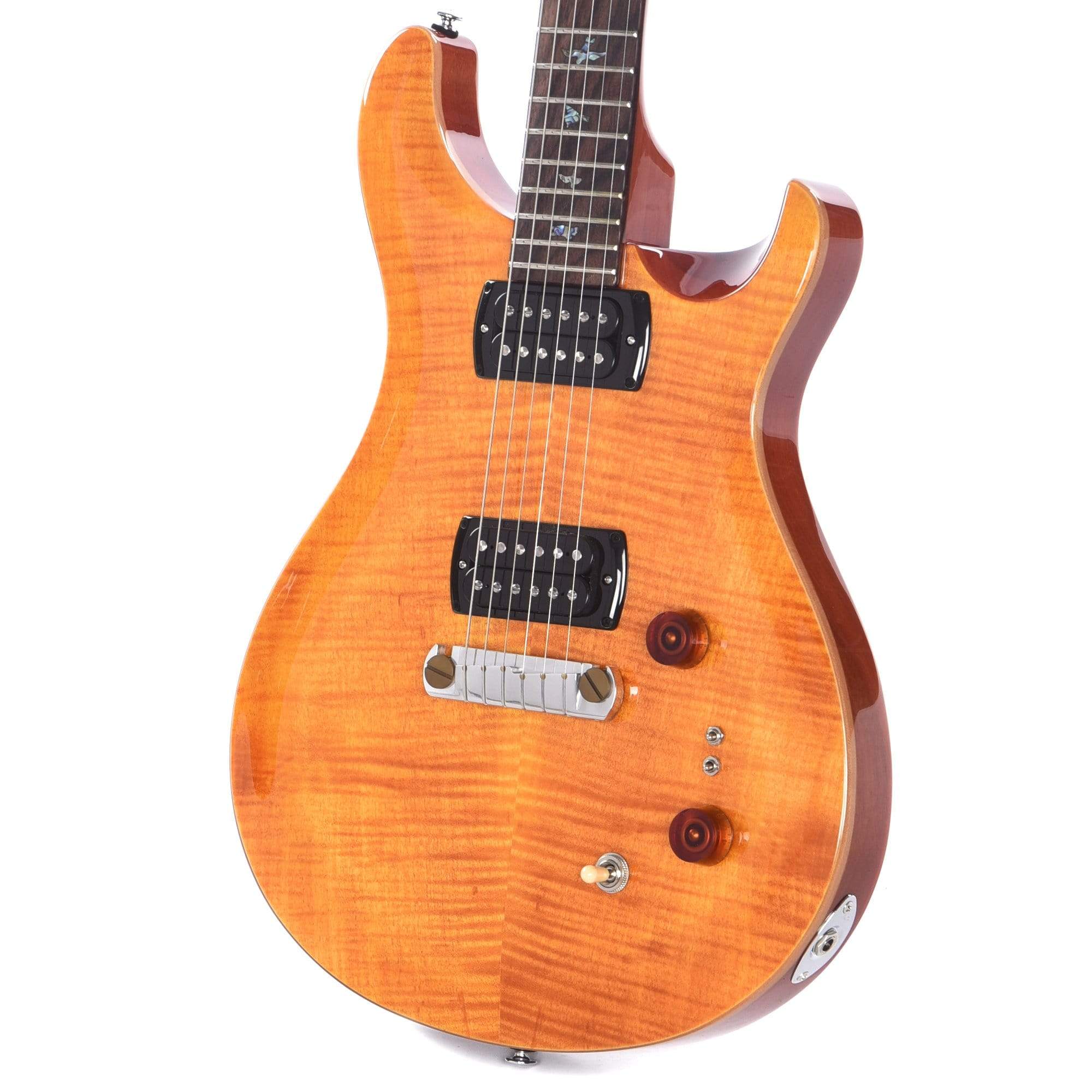 PRS SE Paul's Guitar Figured Maple Top Amber w/Tobacco Back Electric Guitars / Solid Body