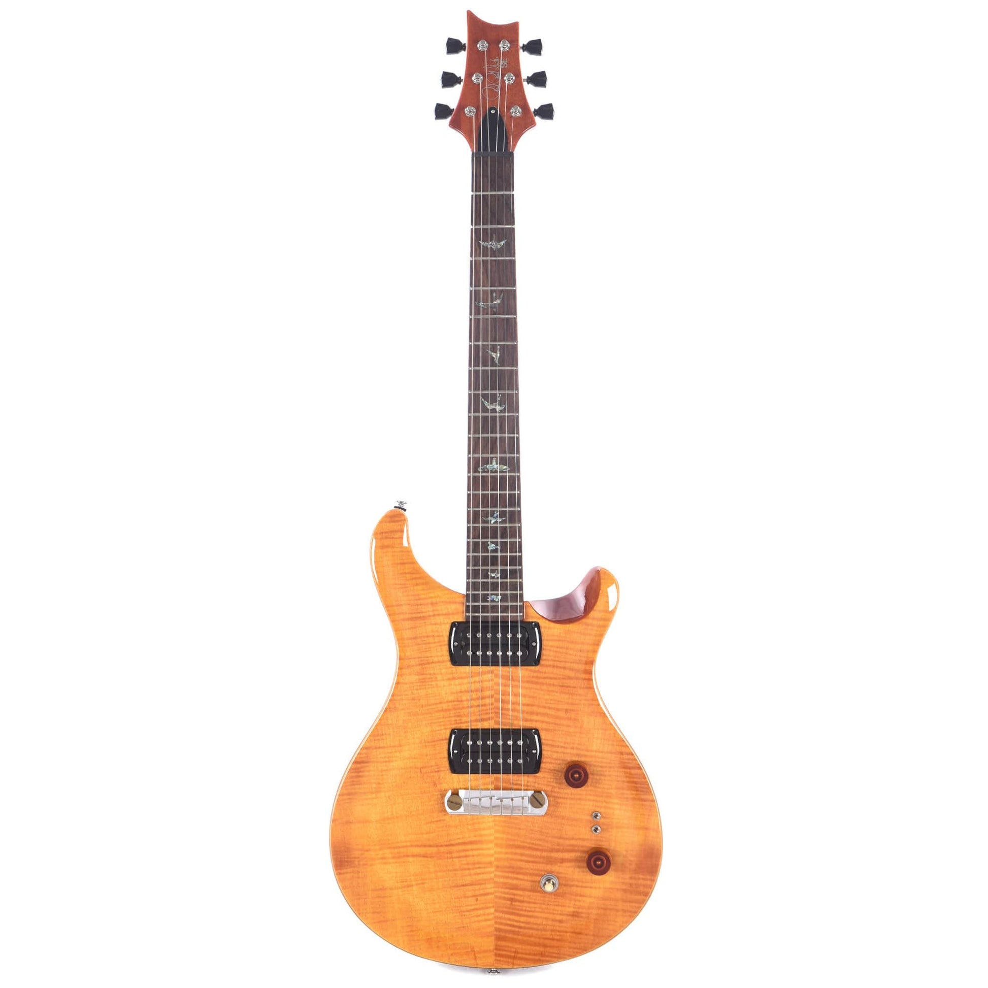 PRS SE Paul's Guitar Figured Maple Top Amber w/Tobacco Back Electric Guitars / Solid Body