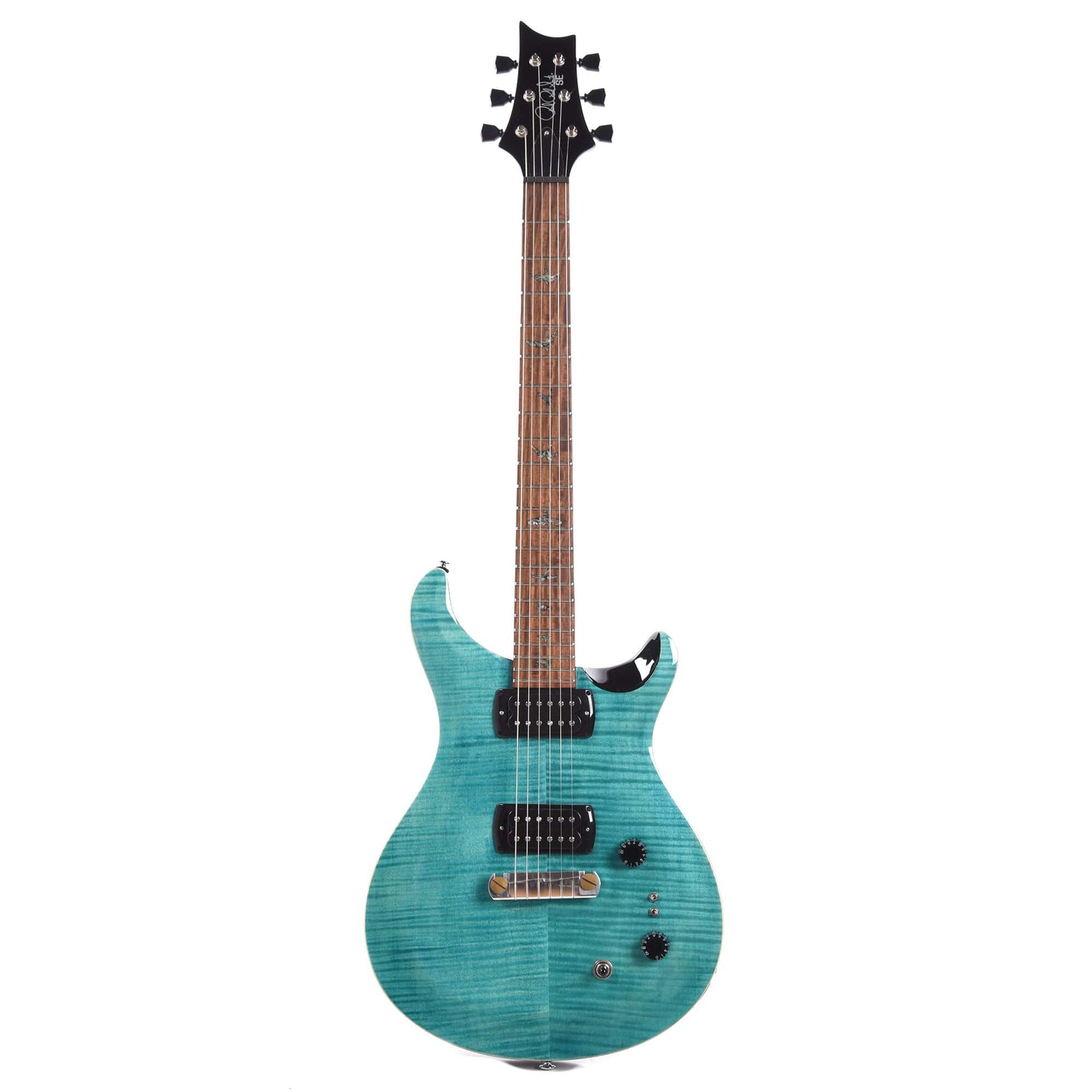 PRS SE Paul's Guitar Figured Maple Top Aqua Electric Guitars / Solid Body