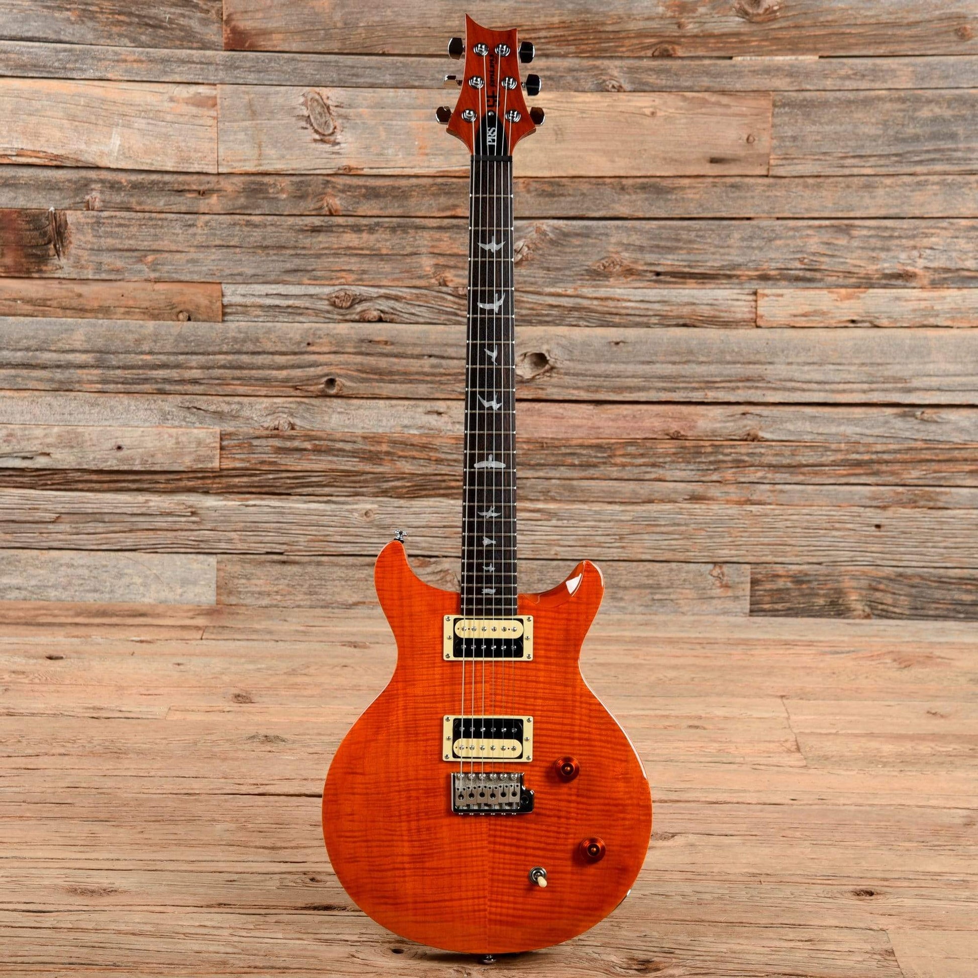 PRS SE Santana Orange Electric Guitars / Solid Body