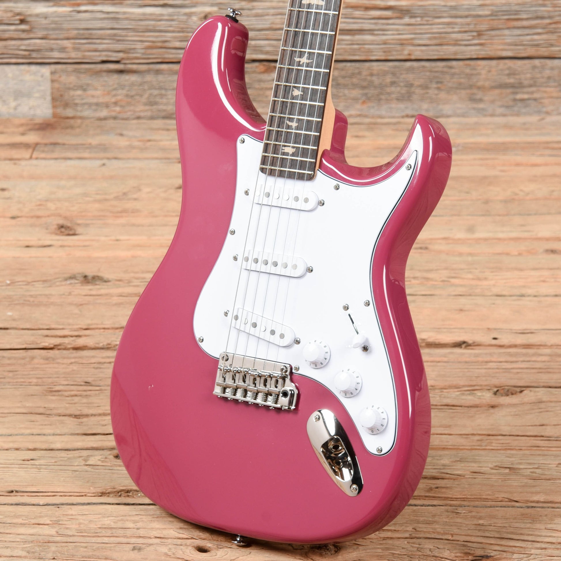 PRS SE Silver Sky John Mayer Dragon Fruit Electric Guitars / Solid Body