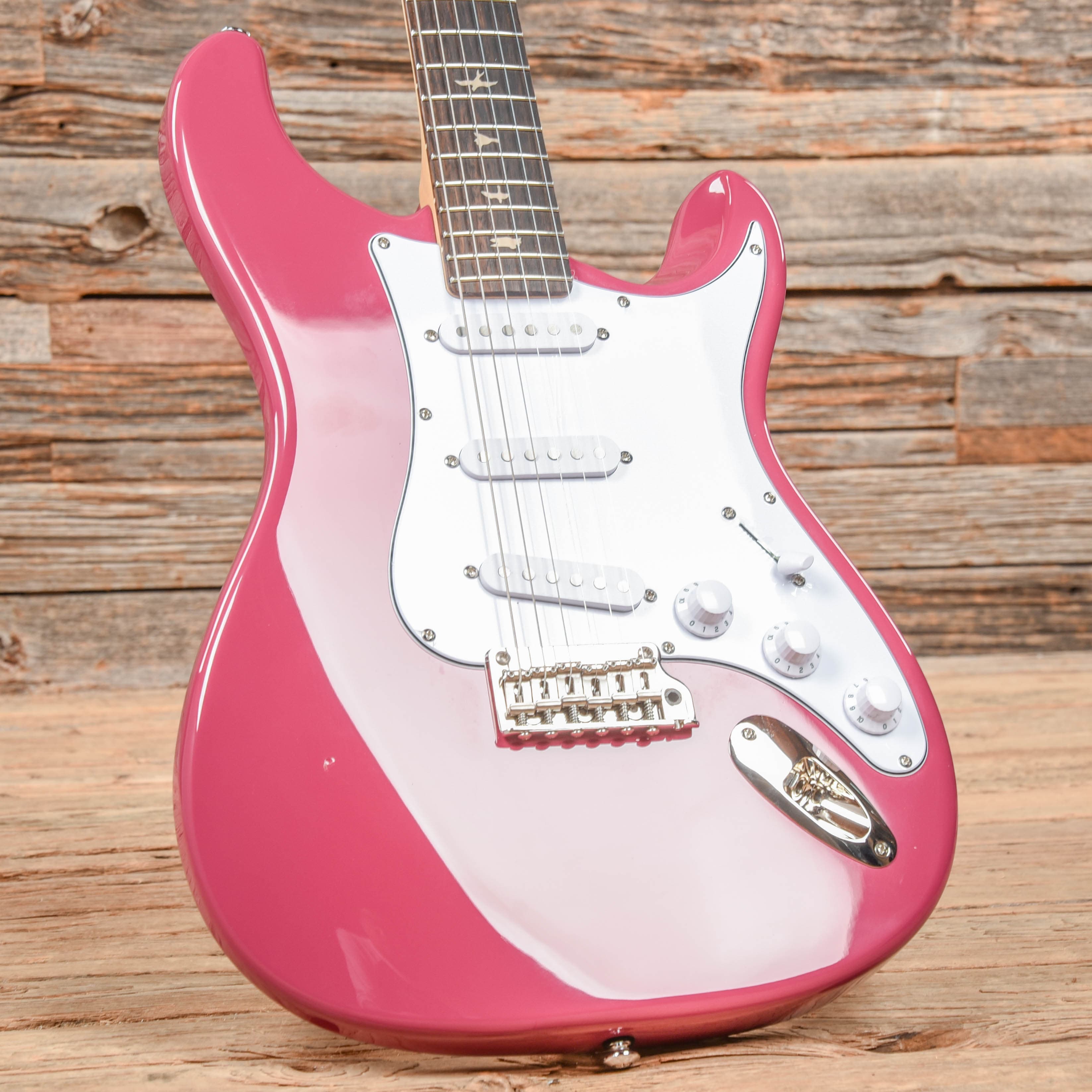 PRS SE Silver Sky John Mayer Dragon Fruit Electric Guitars / Solid Body