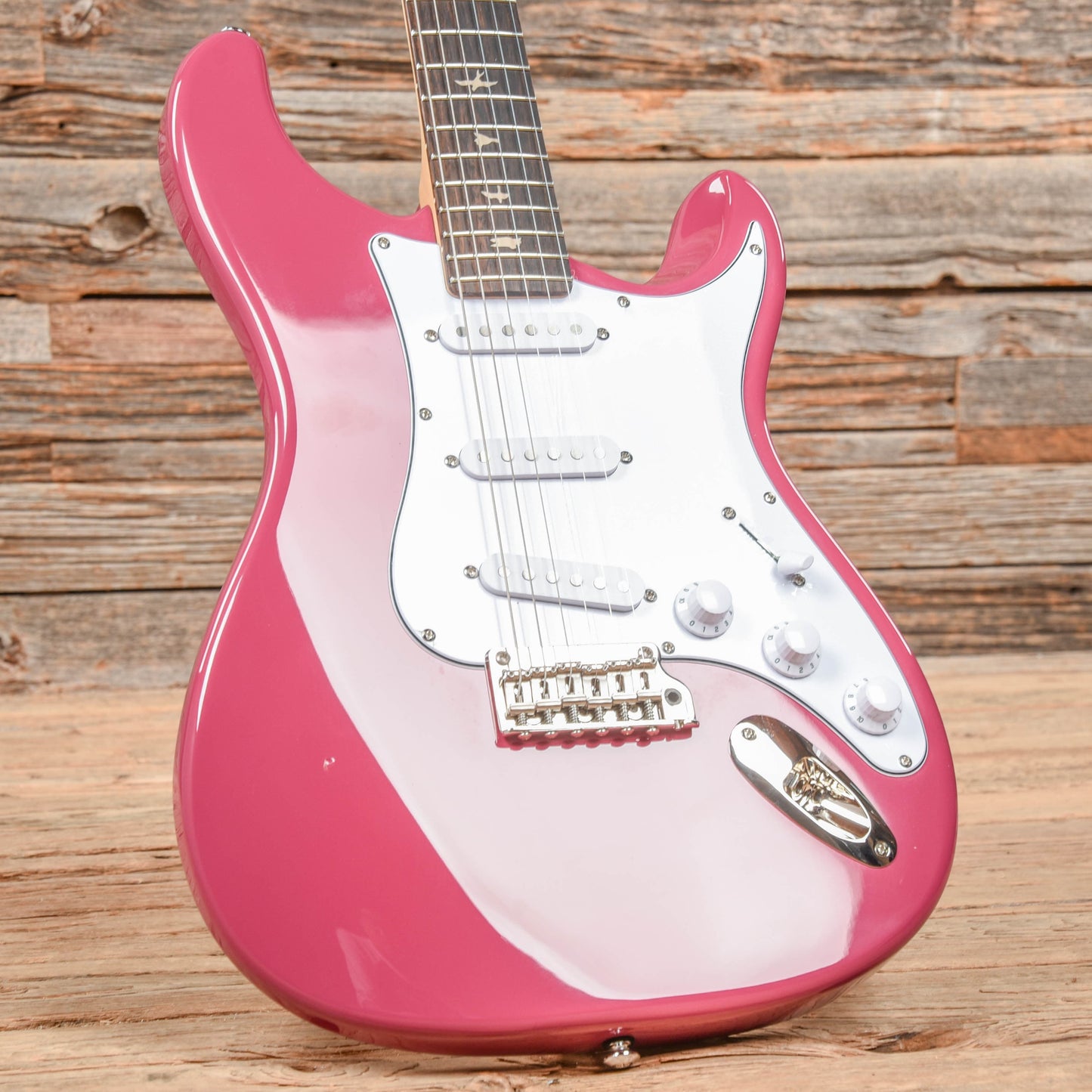 PRS SE Silver Sky John Mayer Dragon Fruit Electric Guitars / Solid Body
