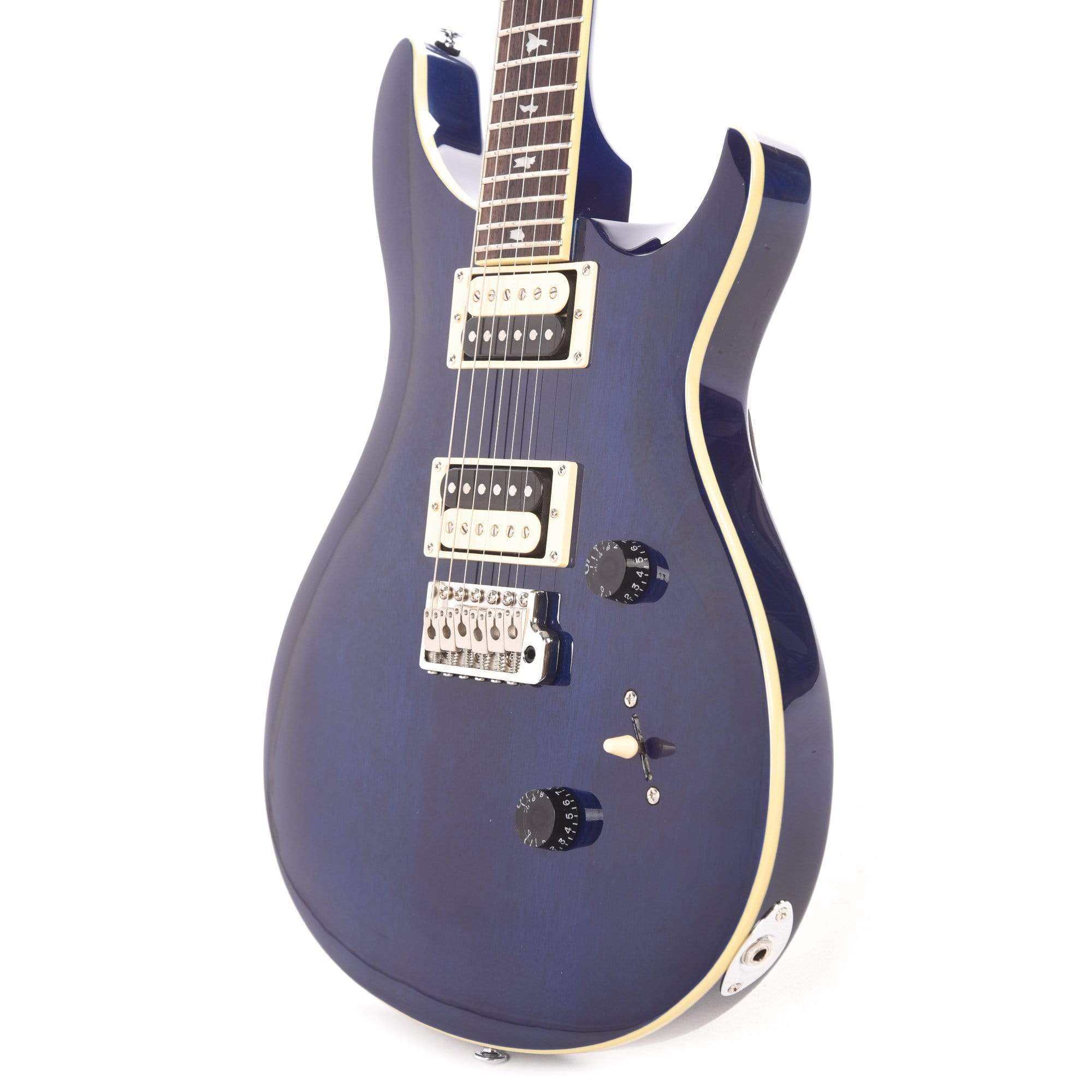 PRS SE Standard 24 Translucent Blue Electric Guitars / Solid Body