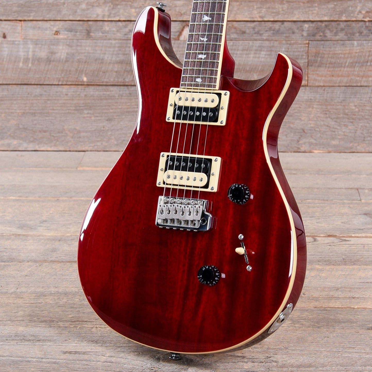 PRS SE Standard 24 Vintage Cherry Electric Guitars / Solid Body