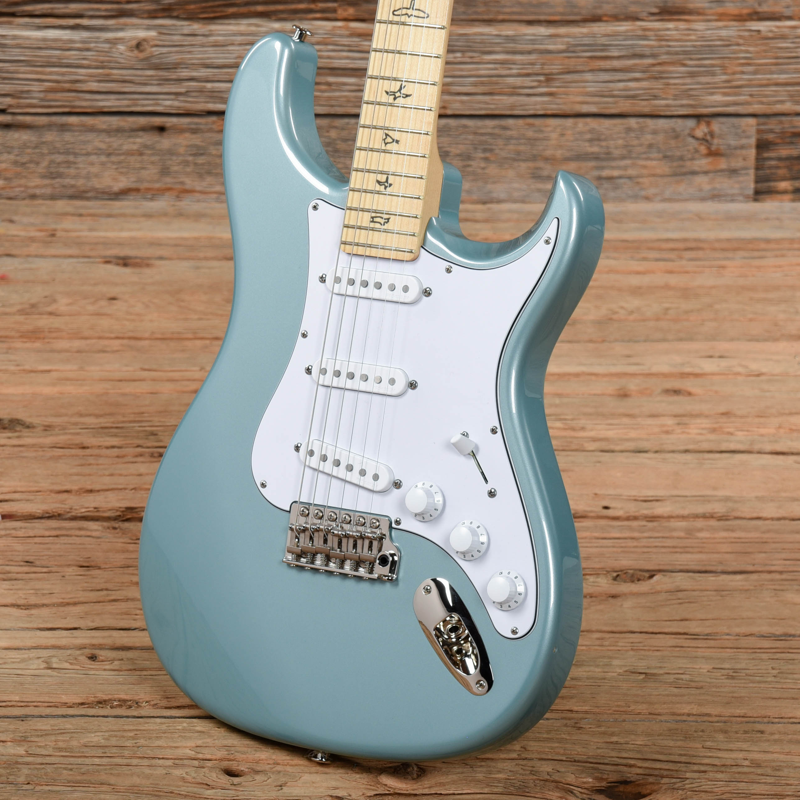 PRS Silver Sky Maple John Mayer Polar Blue Electric Guitars / Solid Body