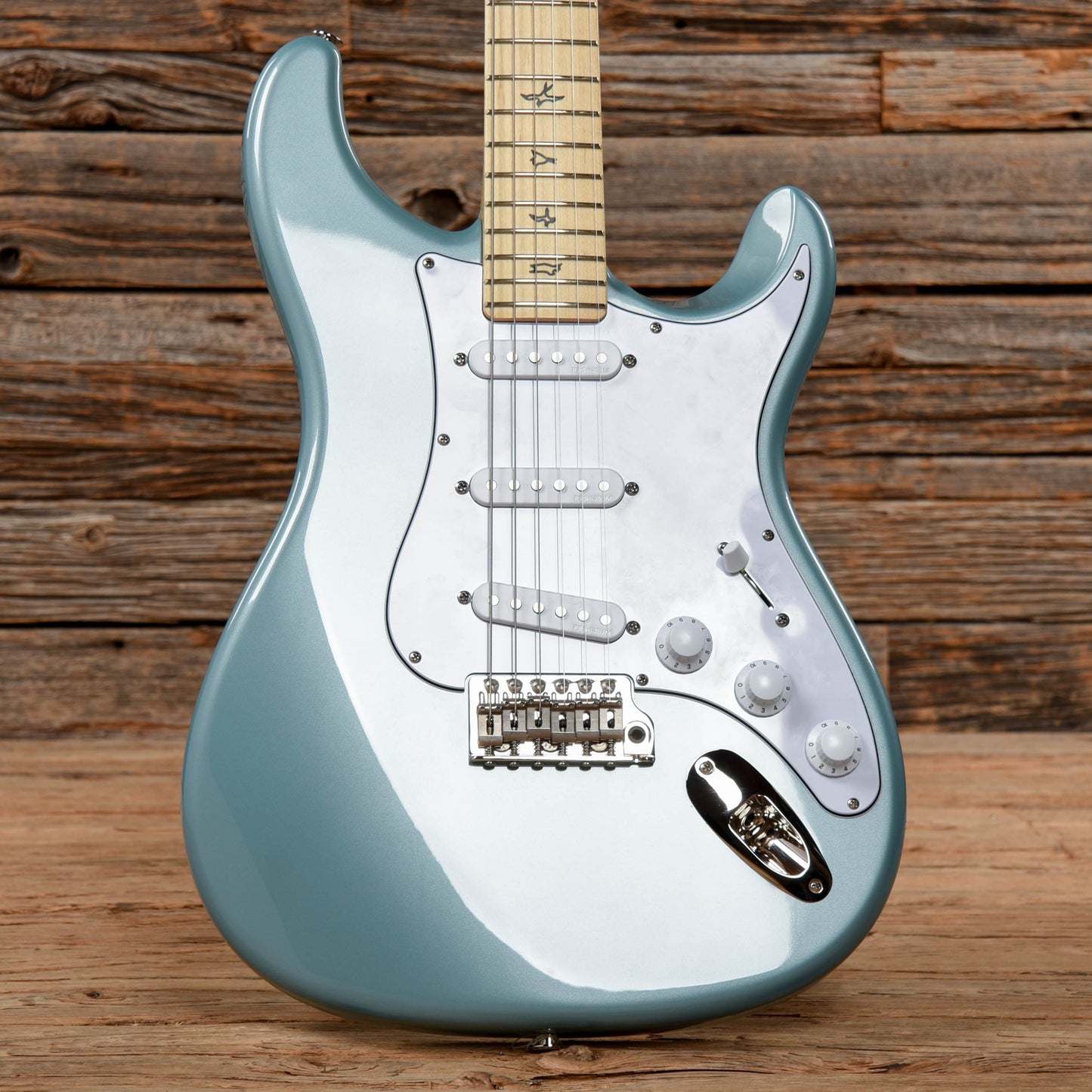 PRS Silver Sky Maple John Mayer Polar Blue Electric Guitars / Solid Body