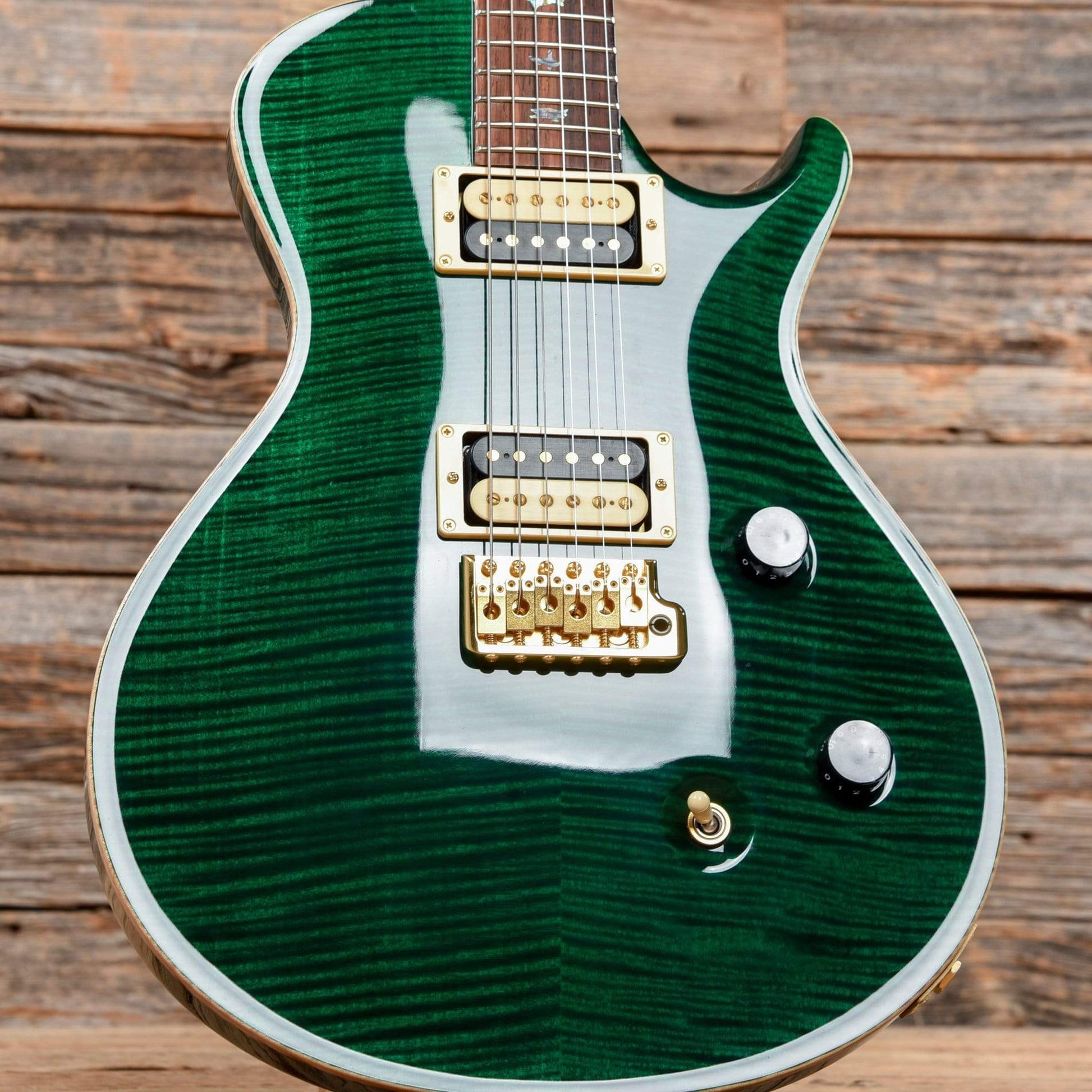PRS Singlecut Trem Artist Package Emerald Green 2006 Electric Guitars / Solid Body