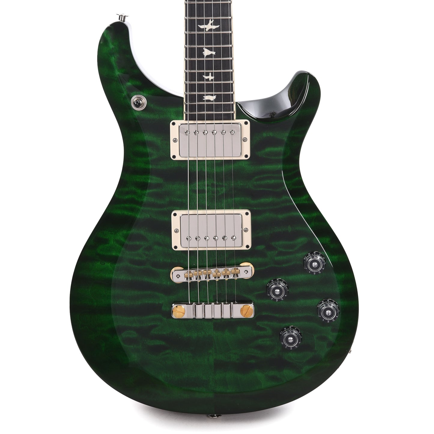 PRS Special Run S2 McCarty 594 Quilt Top Emerald Green w/Ebony Fingerboard Electric Guitars / Solid Body