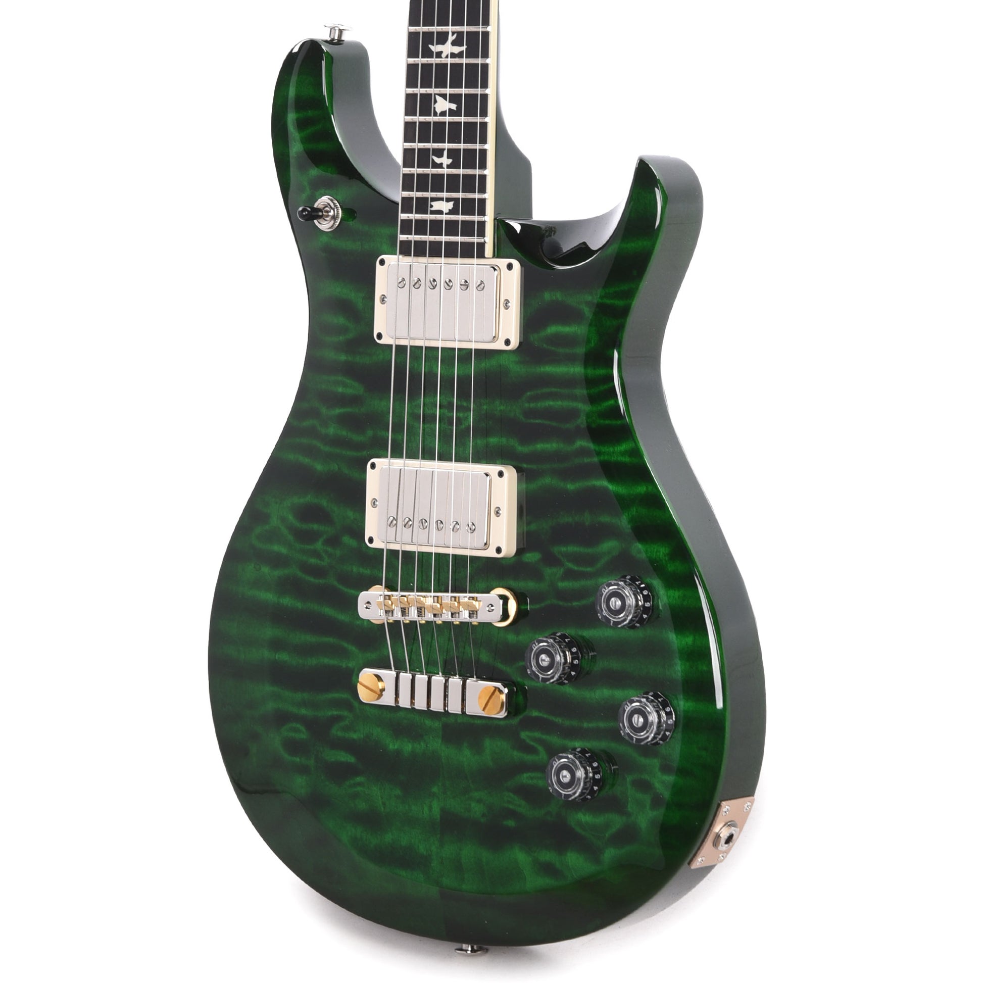 PRS Special Run S2 McCarty 594 Quilt Top Emerald Green w/Ebony Fingerboard Electric Guitars / Solid Body