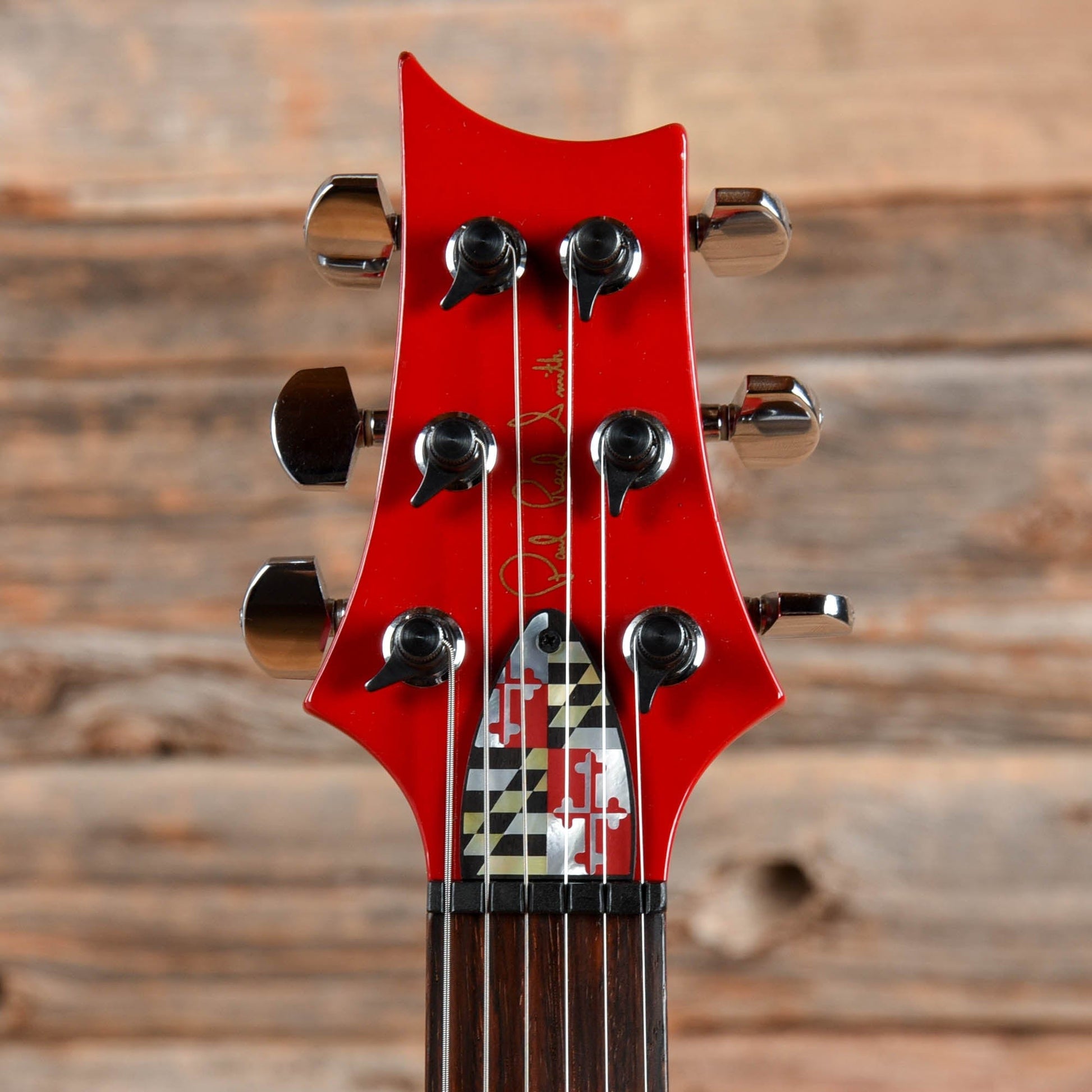 PRS Standard Fire Red 1990 Electric Guitars / Solid Body