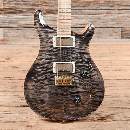 PRS Wood Library Custom 22 10 Top Faded Grey Black 2017 Electric Guitars / Solid Body