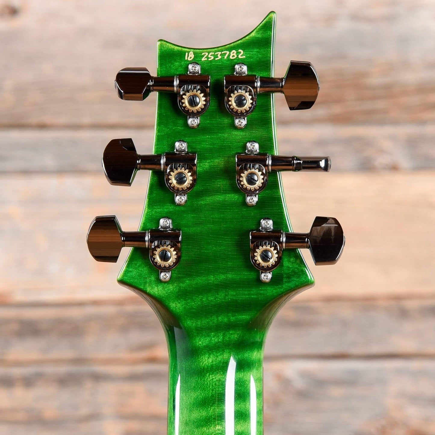 PRS Wood Library Custom 22 Transparent Green 2016 Electric Guitars / Solid Body