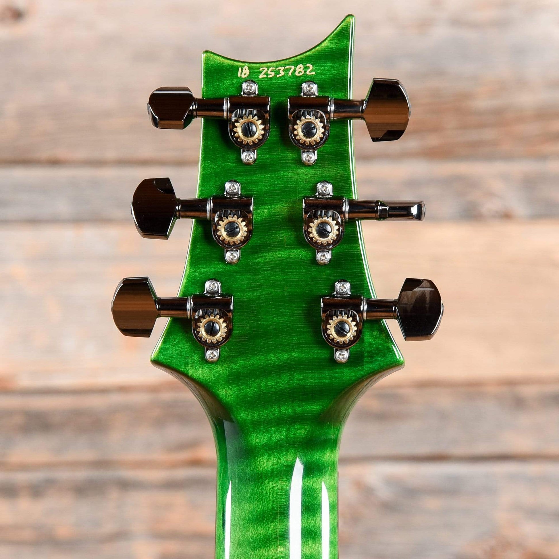 PRS Wood Library Custom 22 Transparent Green 2016 Electric Guitars / Solid Body