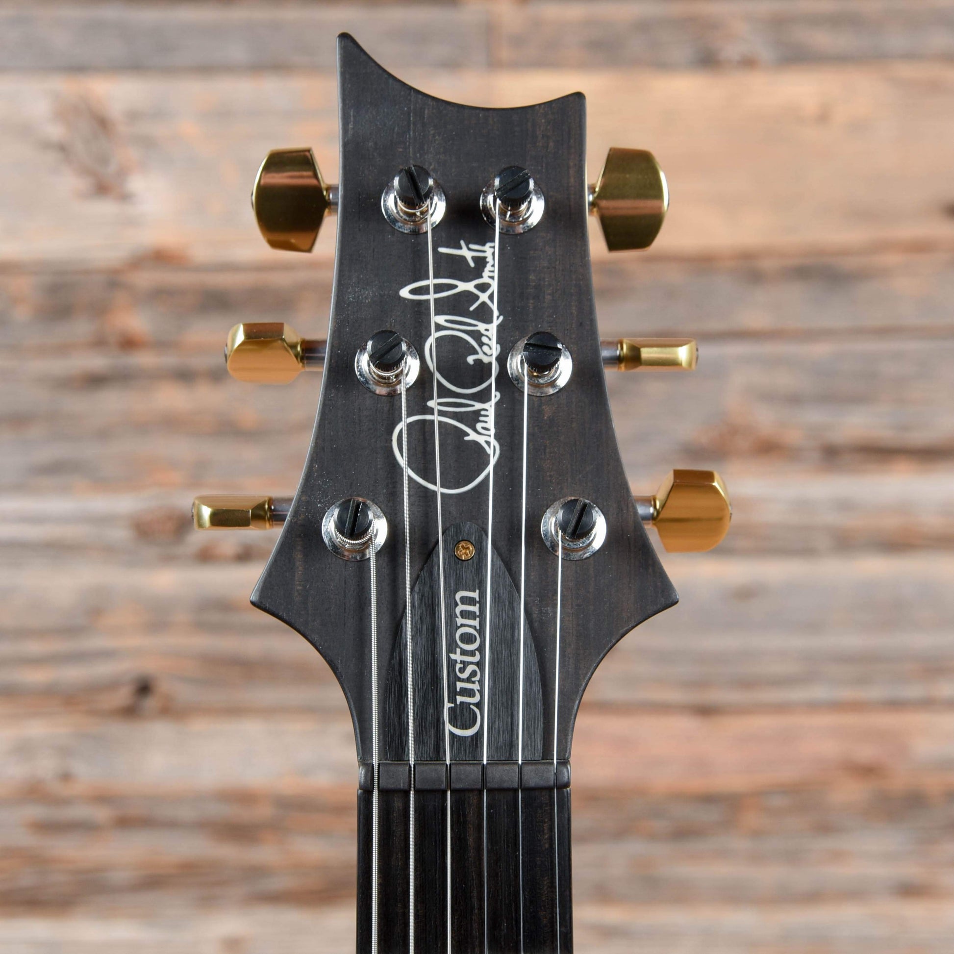 PRS Wood Library Custom 24 10 Top Charcoal Burst Satin 2017 Electric Guitars / Solid Body