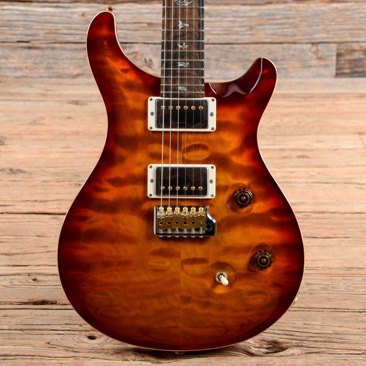 PRS Wood Library Custom 24 10 Top Cherryburst 2020 Electric Guitars / Solid Body